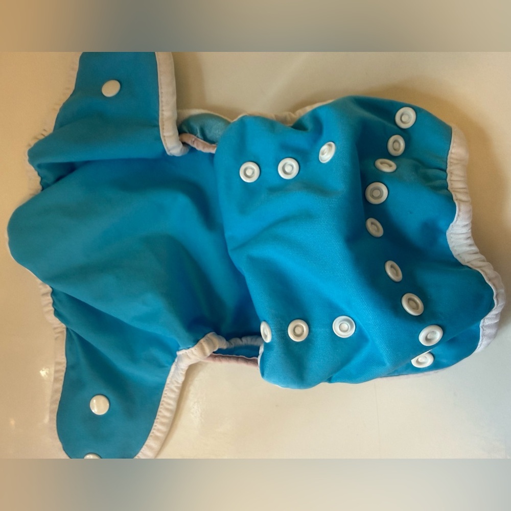 Thirsties Size One pocket snap diaper covers lot of 9 GUC cover only - Picture 11 of 13
